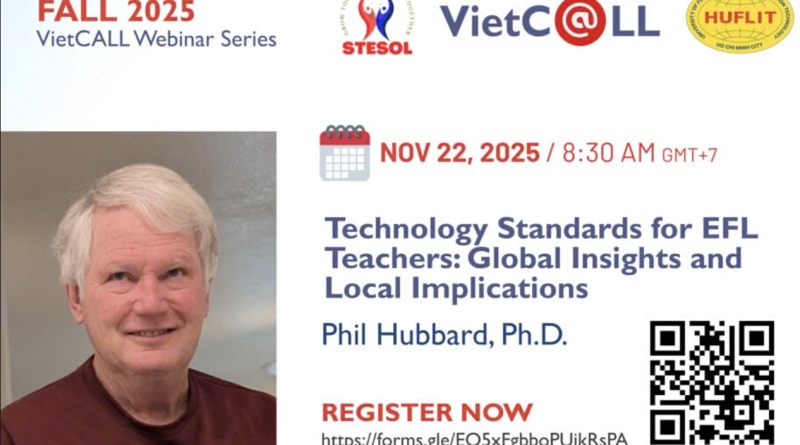 Webinar: Technology Standards for EFL Teachers: Global Insights and Local Implications Webinar: Technology Standards for EFL Teachers: Global Insights and Local Implications